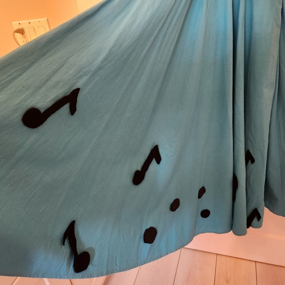 🎶80's Teal Dress🎶 - Picture 2 of 6
